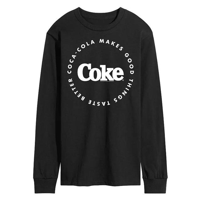 Mens Coca-Cola Coke Makes Things Taste Better Graphic Tee Product Image