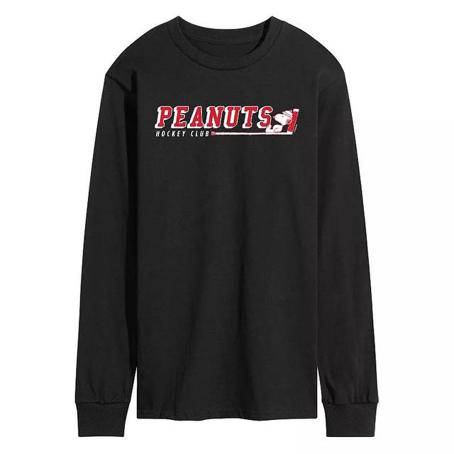 Mens Peanuts Hockey Tee Product Image