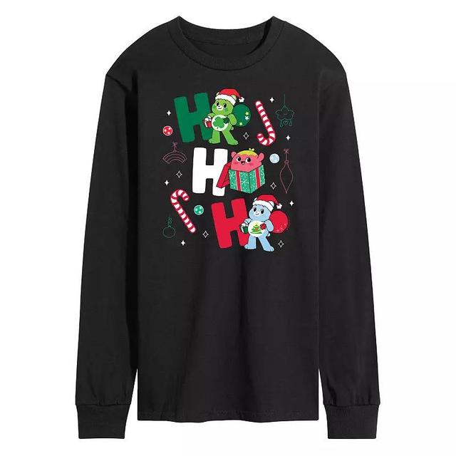 Mens Care Bears Ho Ho Ho Long Sleeve Tee Product Image