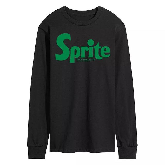 Mens Sprite Monochrome Sprite Long Sleeve Graphic Tee Blue Product Image