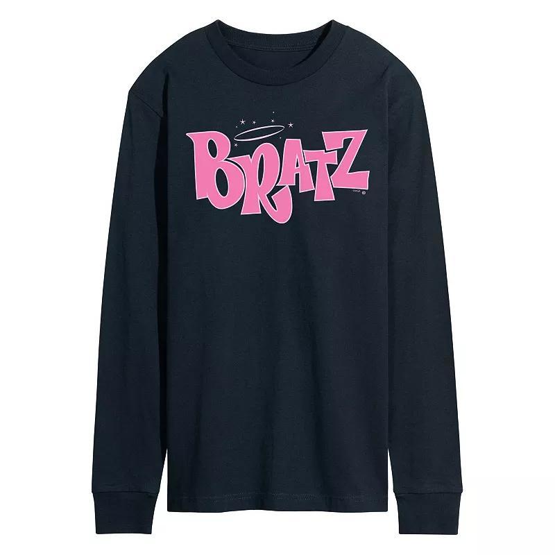 Mens Bratz Icons Long Sleeve Graphic Tee Black Product Image