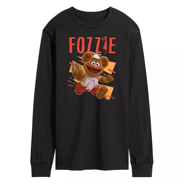 Disneys Muppets Babies Baby Fozzie Mens Long Sleeve Graphic Tee Product Image