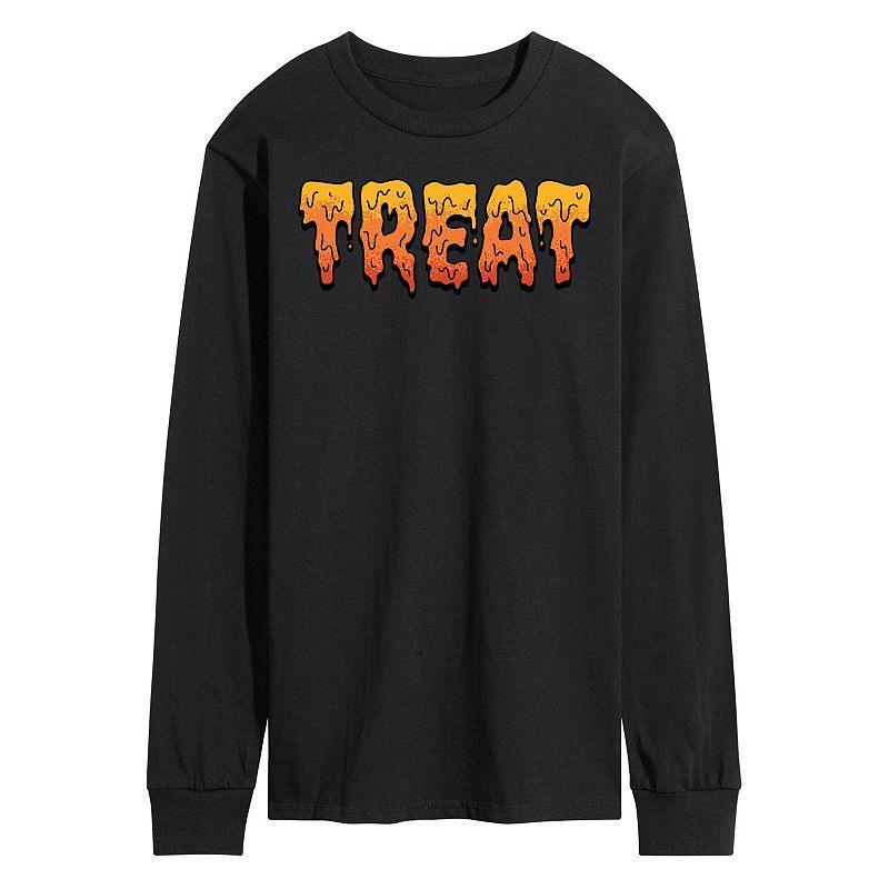 Mens Treat Long Sleeve Graphic Tee Product Image