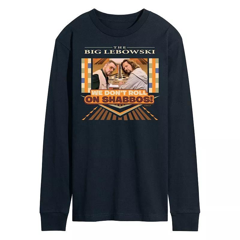 Mens The Big Lebowski Roll On Graphic Tee Blue Product Image