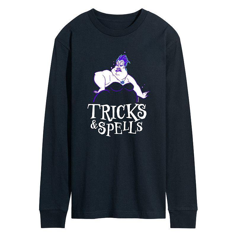 Disney Villains Mens Ursula Long Sleeve Blue Product Image