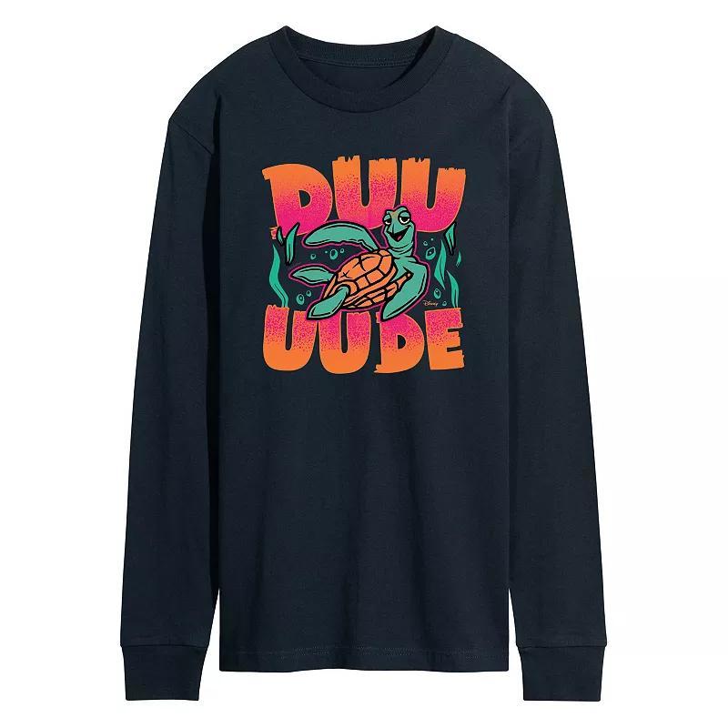 Disney / Pixars Finding Nemo Crush Mens Duuude Long Sleeve Graphic Tee Product Image