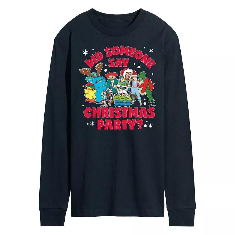 Disney / Pixars Toy Story 4 Mens Christmas Party Long Sleeve Graphic Tee Product Image