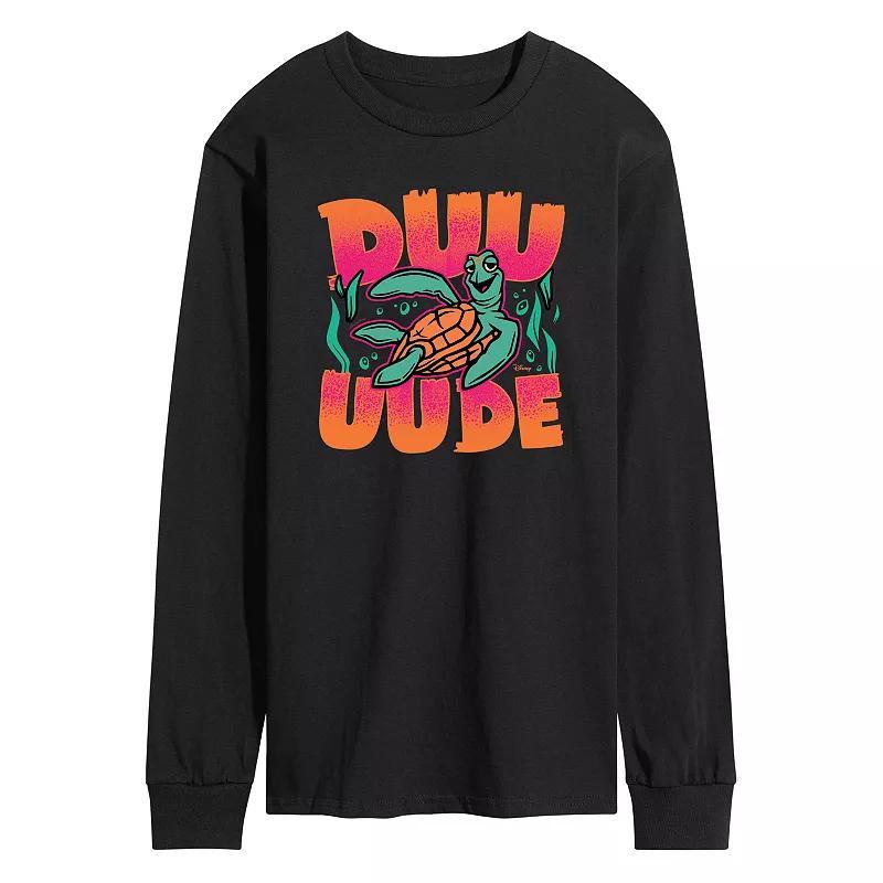 Disney / Pixars Finding Nemo Crush Mens Duuude Long Sleeve Graphic Tee Product Image