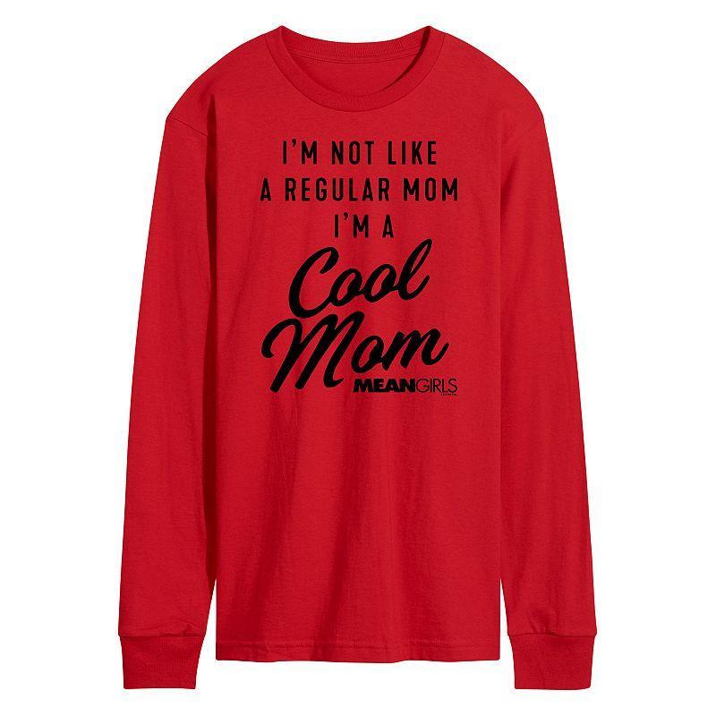 Mens Mean Girls Cool Mom Long Sleeve Graphic Tee Product Image