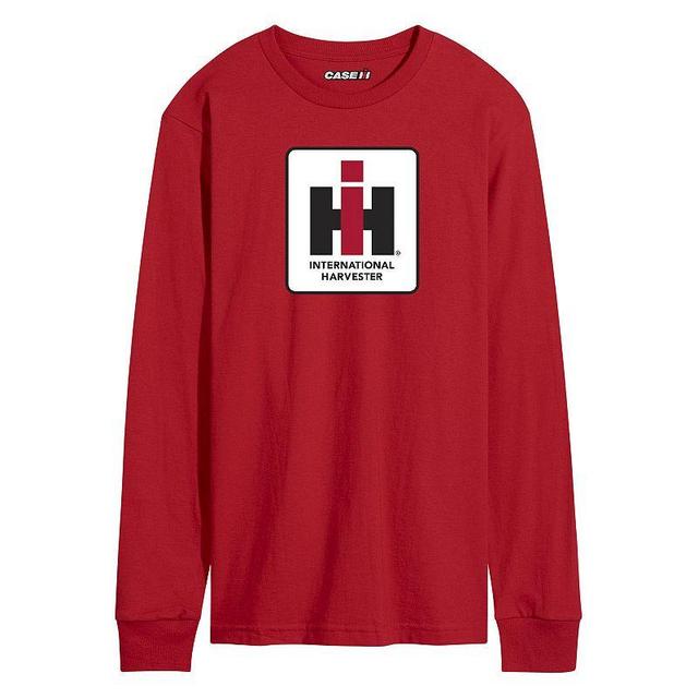 Mens Case IH Logo Long Sleeve Tee Product Image