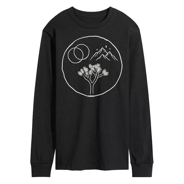 Mens Meh Heart Long Sleeve Tee Black Product Image