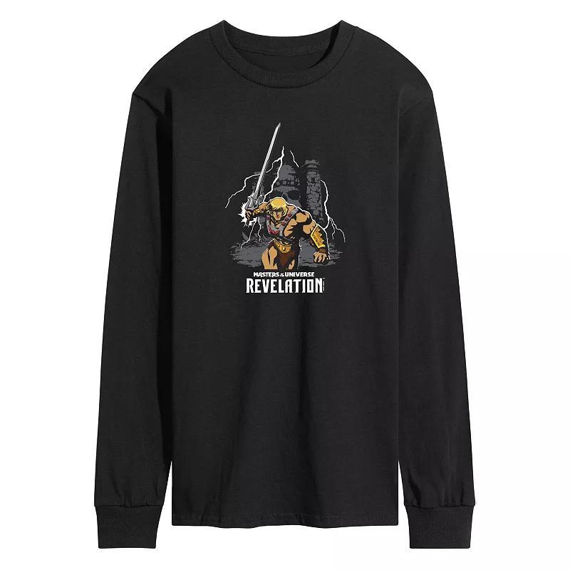 Mens He-Man Masters of the Universe Long Sleeve Graphic Tee Product Image