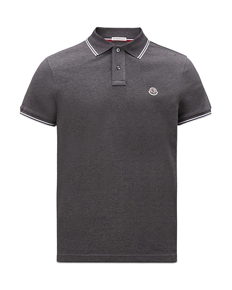 Moncler Tipped Short Sleeve Polo Shirt Product Image