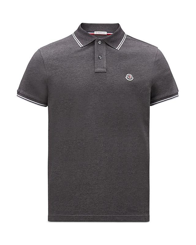 Moncler Short Sleeve Polo Black. (also in ). Product Image