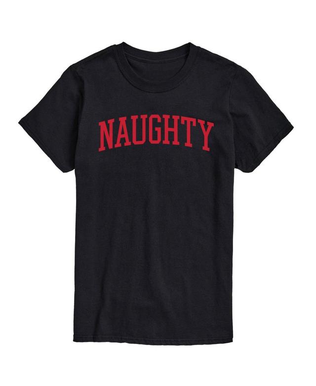 Mens Naughty Tee Black Product Image