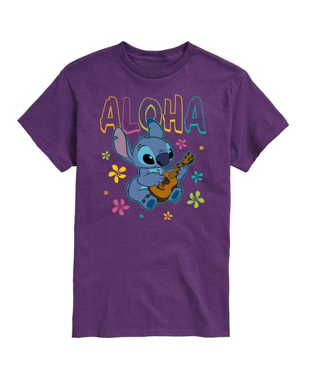 Hybrid Apparel Lilo and Stitch Mens Short Sleeve Tee Product Image