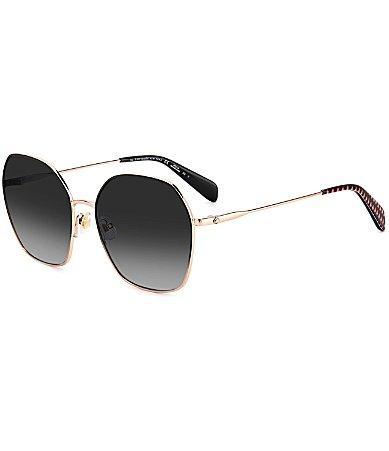 kate spade new york Womens Kenna Blue Round Sunglasses Product Image