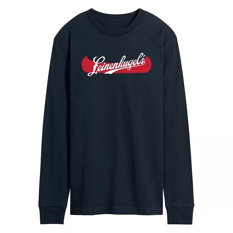 Mens Leinenkugels Canoe Logo Long Sleeve Graphic Tee Blue Product Image