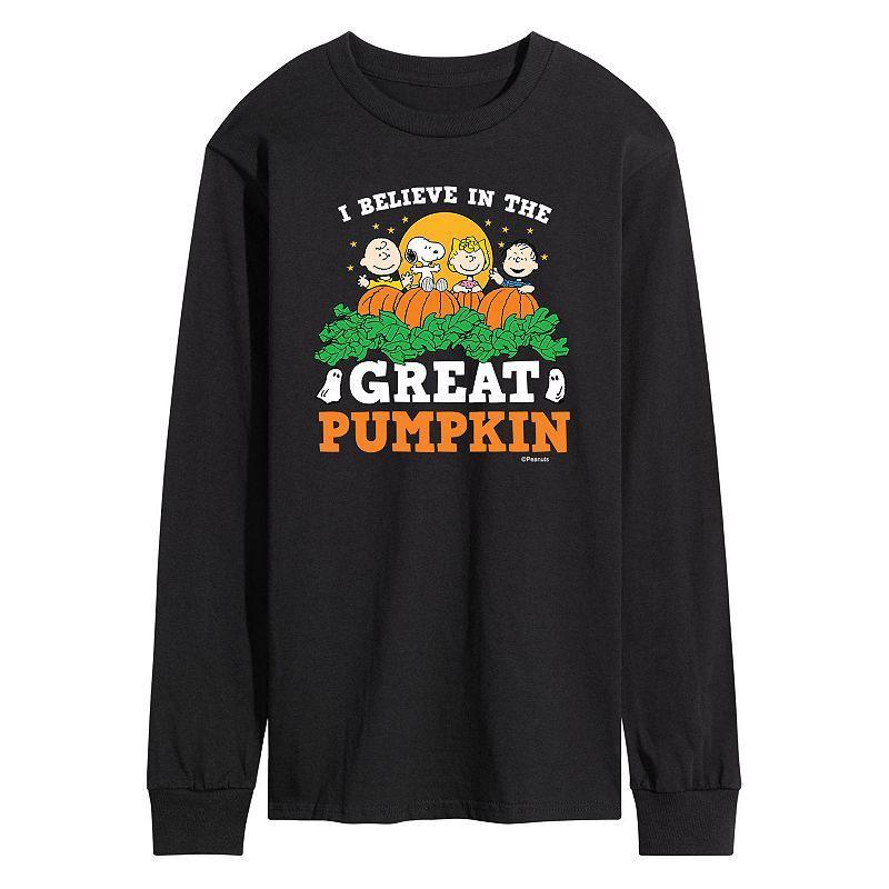 Mens Peanuts Great Pumpkin Long Sleeve Tee Product Image