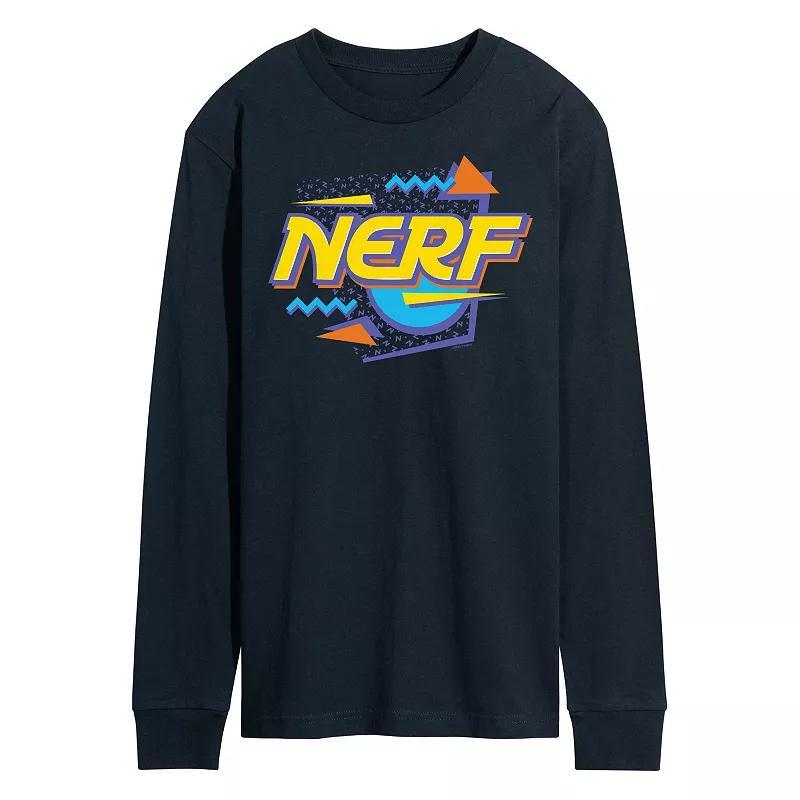 Mens Nerf 90s Logo Long Sleeve Graphic Tee Product Image