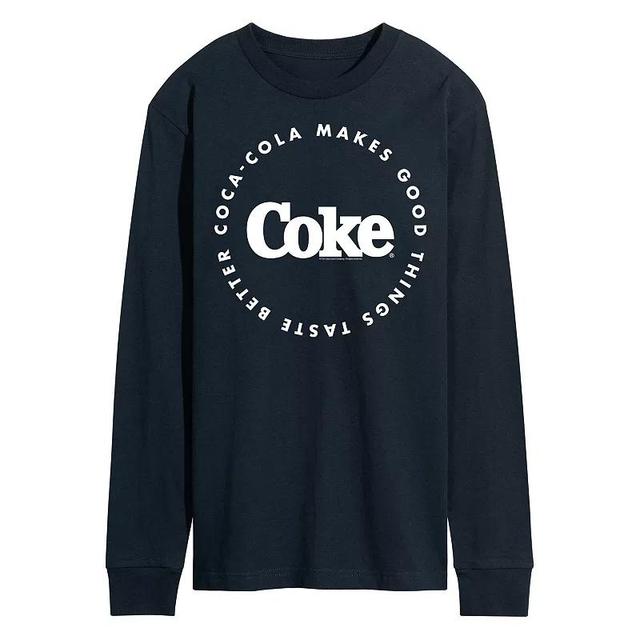 Mens Coca-Cola Coke Makes Things Taste Better Graphic Tee Product Image