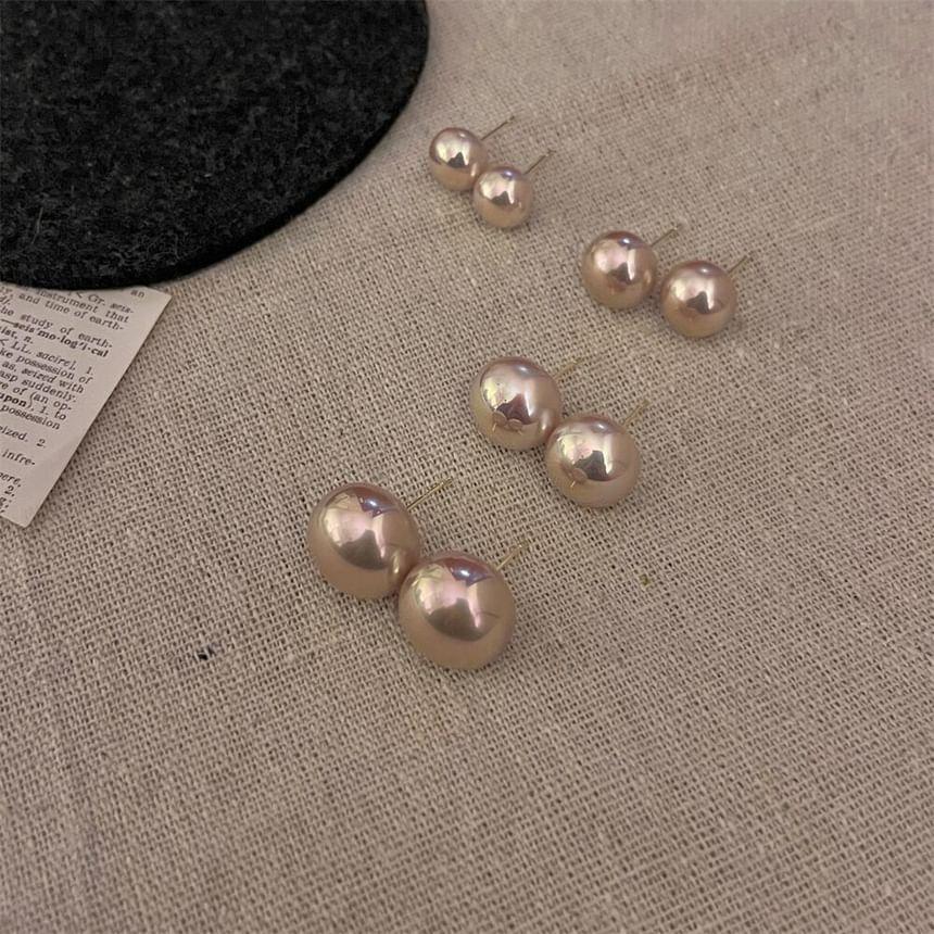 Faux Pearl Earrings Product Image