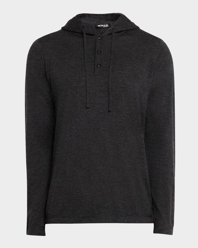 Mens Cashmere Hoodie Product Image