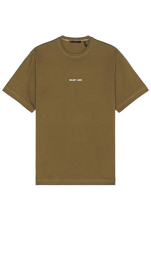 Helmut Lang Outer Space 9 Tee Green. (also in ). Product Image