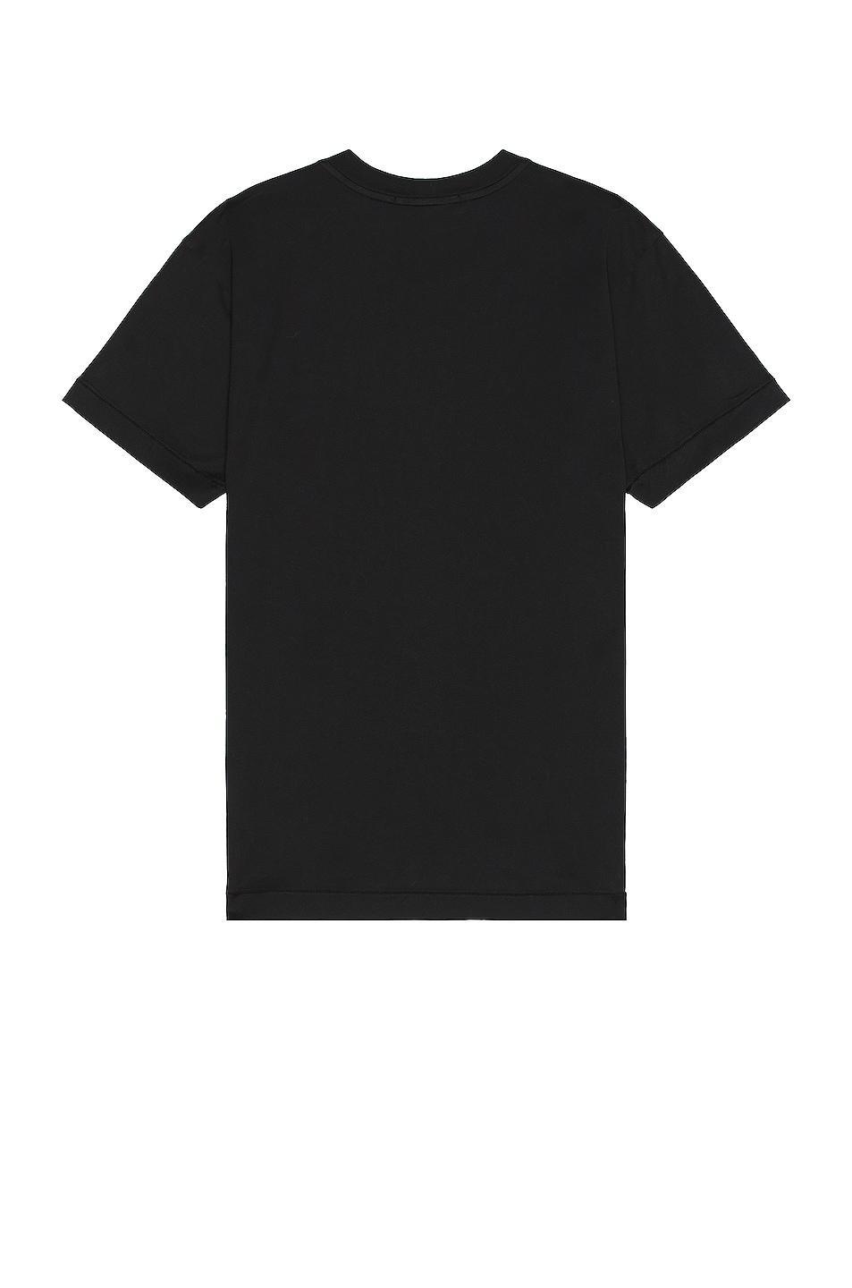 TOM FORD Lyocell Cotton Short Sleeve Tee in Chocolate Product Image