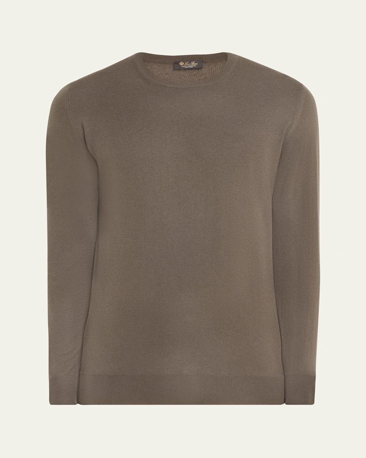 Mens Girocollo Cashmere Sweater Product Image