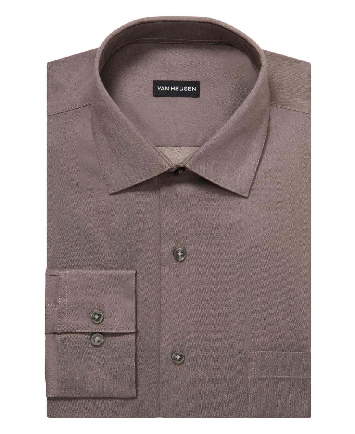 Van Heusen Mens Regular-Fit Ultraflex Dress Shirt Product Image