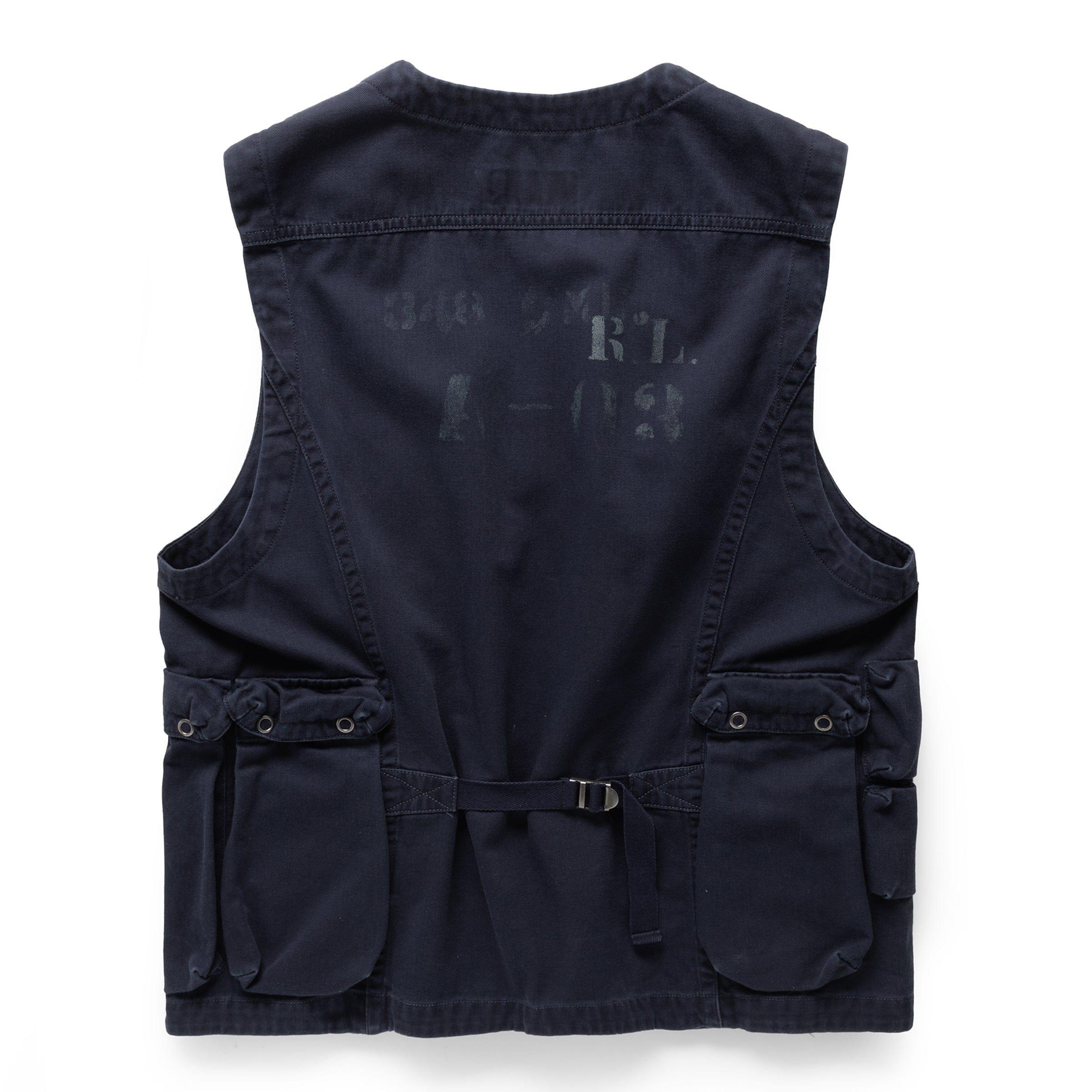 C1 RUSTIC TWILL UTILITY VEST Male Product Image