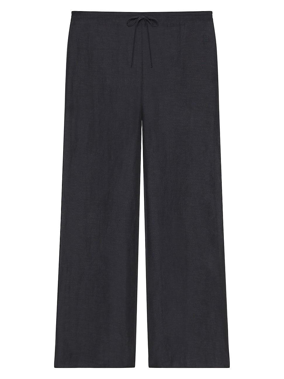 Womens Plage Pants in Silk and Linen Product Image