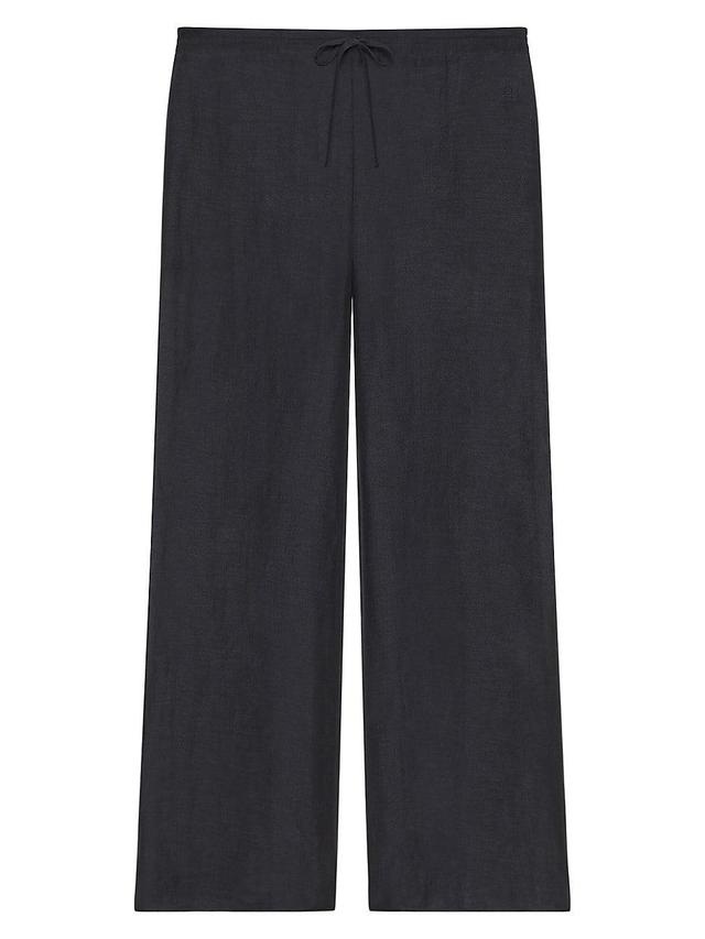 Womens Plage Pants in Silk and Linen Product Image