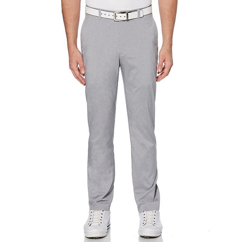 Mens Grand Slam On-Course Slim-Fit Active Waistband Stretch Golf Pants Navy Grey Product Image