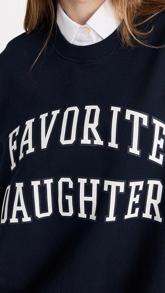 Favorite Daughter Collegiate Sweatshirt | Shopbop Product Image