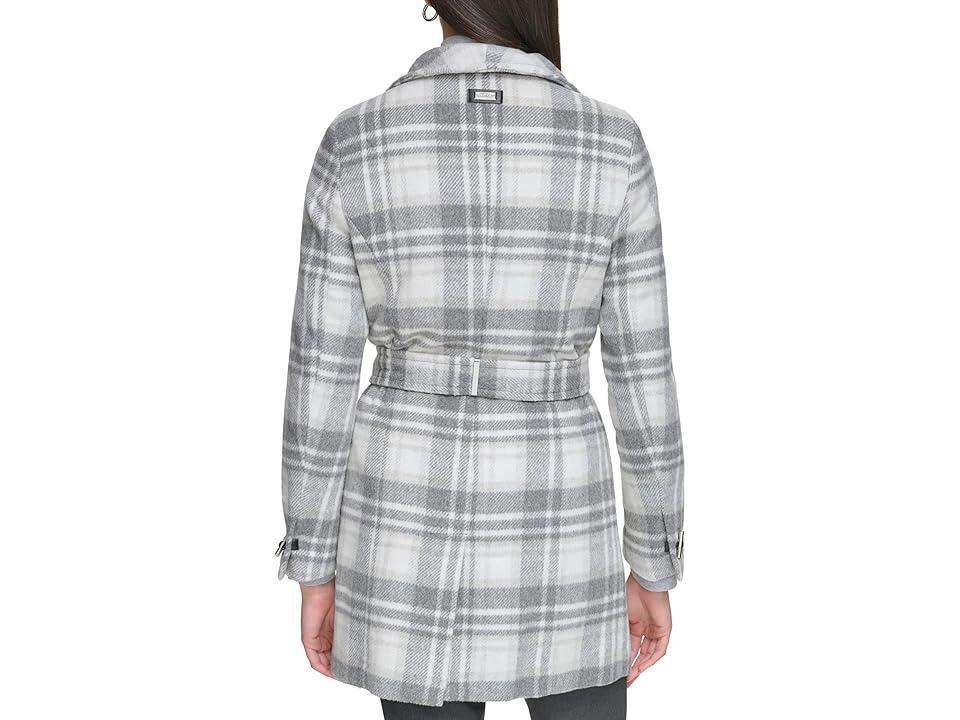 Calvin Klein Wool Wrap (Ash) Women's Clothing Product Image