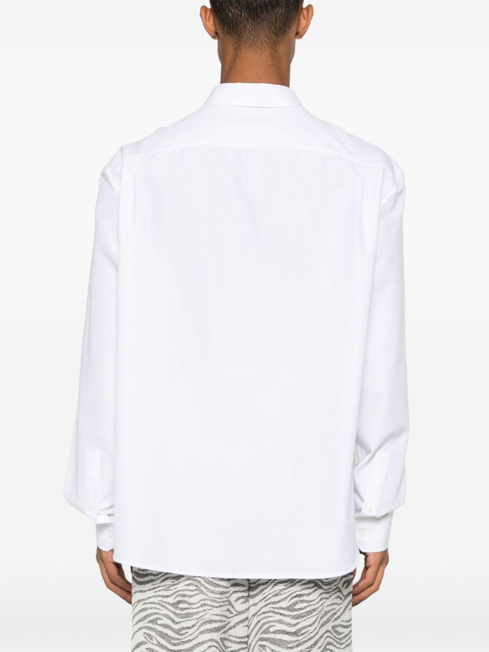 LOEWE Cotton Shirt In White Product Image