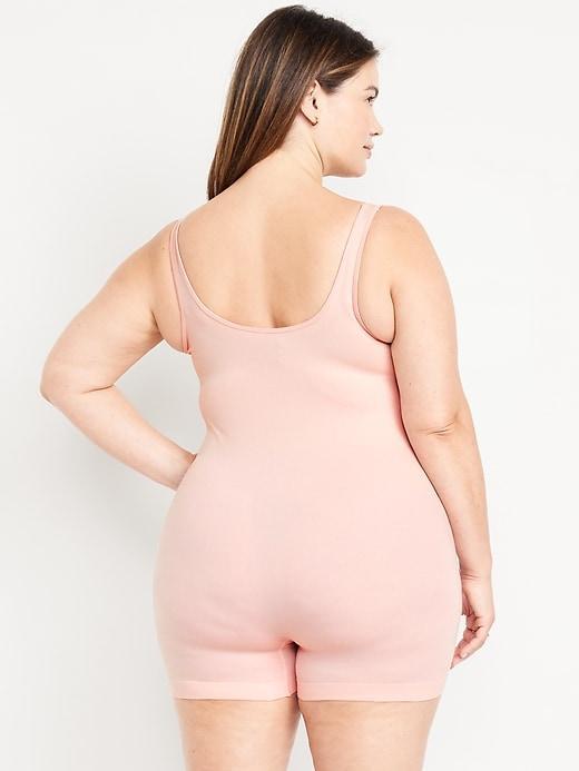 Seamless Ribbed Tank Top Bodysuit Product Image