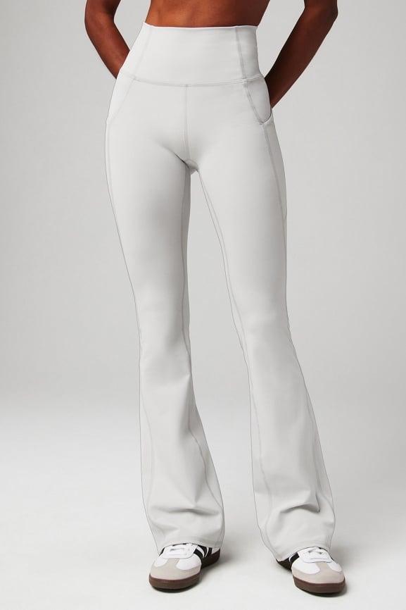 Oasis PureLuxe High-Waisted Pocketed Kick Flare Product Image