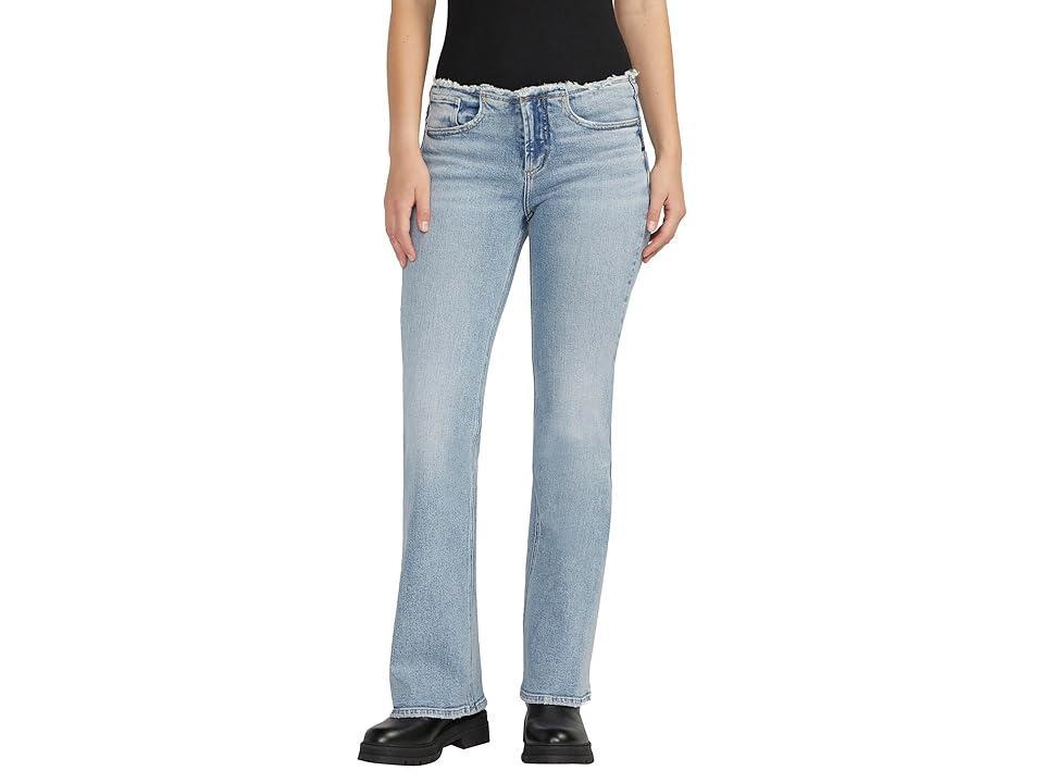 Silver Jeans Co. Britt Low Rise Curvy Fit Flare Jeans L90812SOC254 (Indigo) Women's Jeans product image