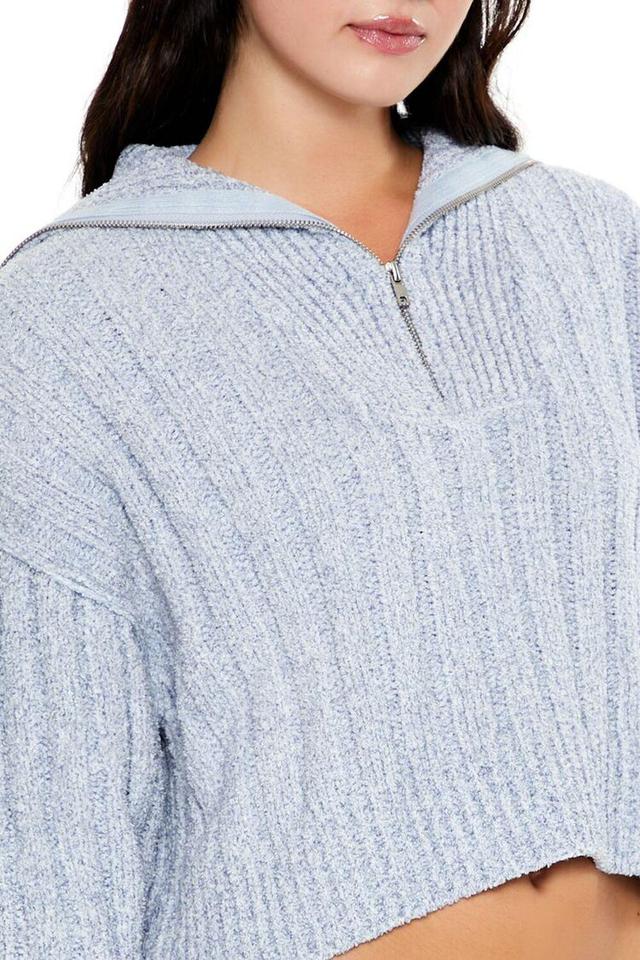 Ribbed Half-Zip Sweater | Forever 21 Product Image