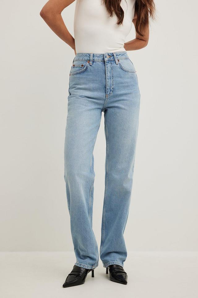 Straight High Waist Jeans Product Image