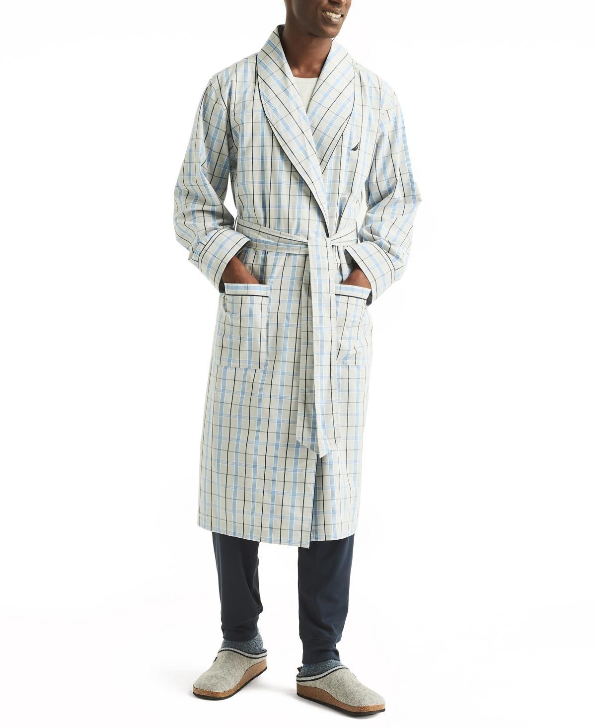 Nautica Mens Crafted Plaid Robe Product Image