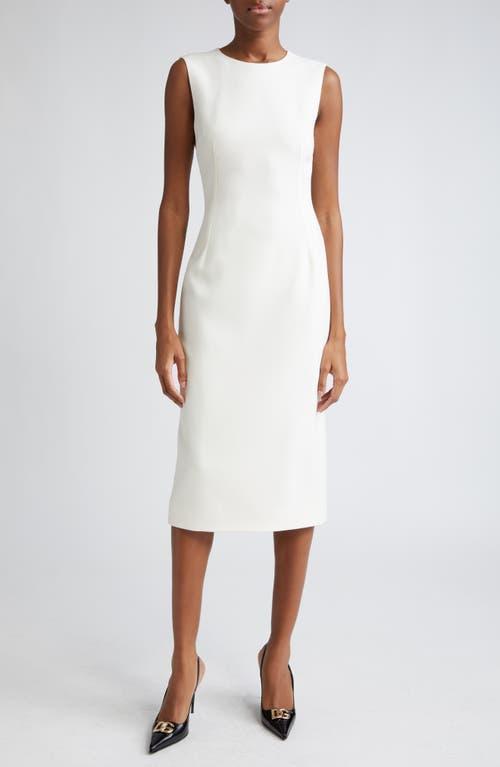 Womens Wool-Blend Sheath Dress Product Image