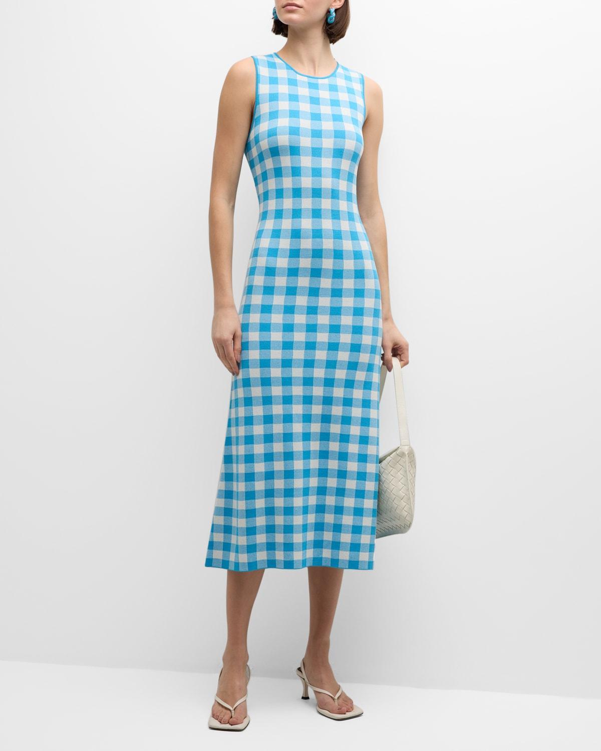 Simon Miller Sleeveless Axon Dress in Green Product Image