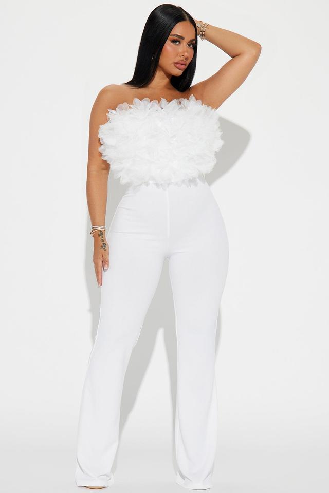 Used To Have Me Jumpsuit - Ivory Product Image