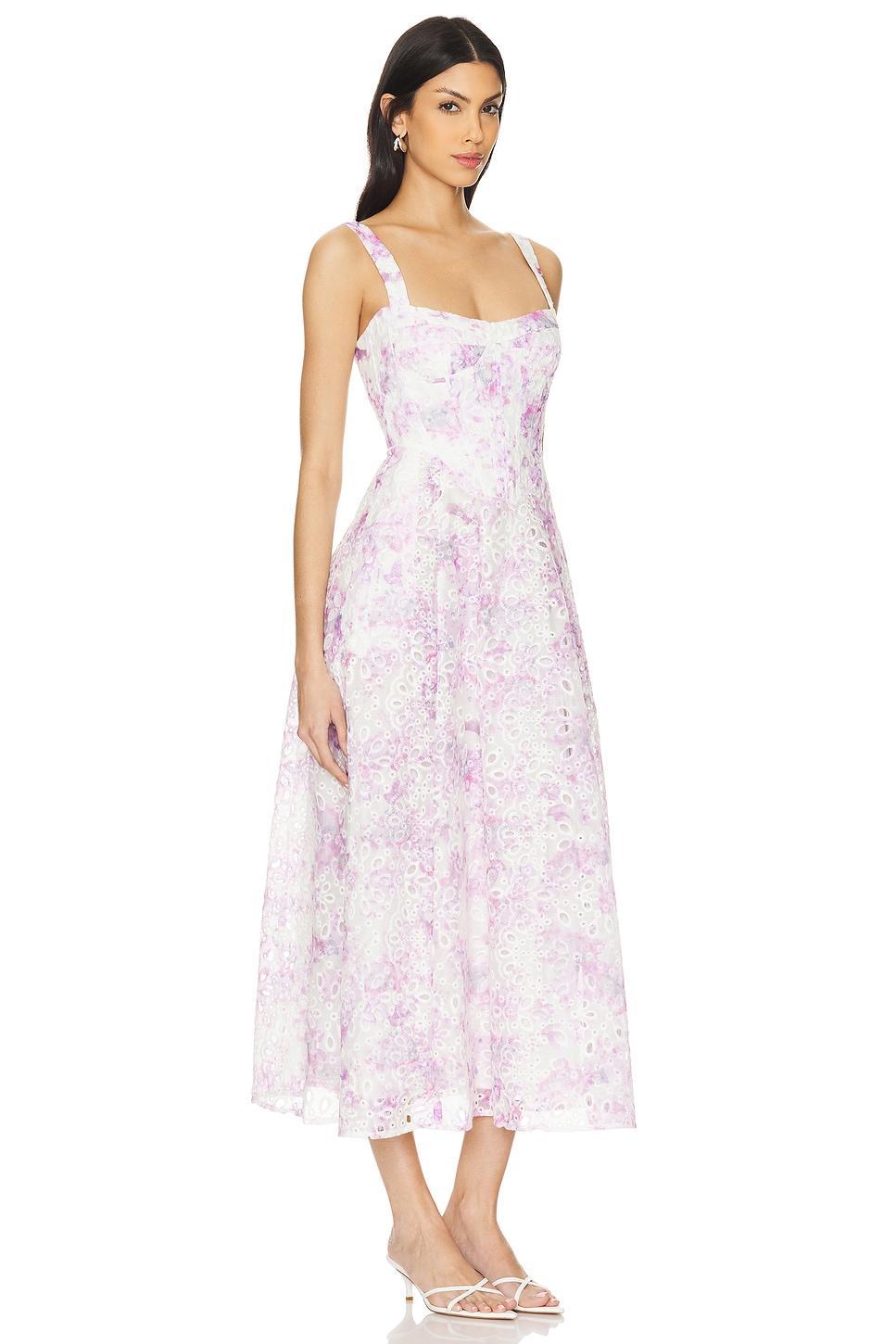 Adaline Broderie Midi Dress Bardot Product Image