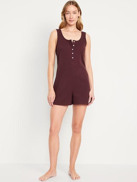 Waffle Lounge Romper Product Image