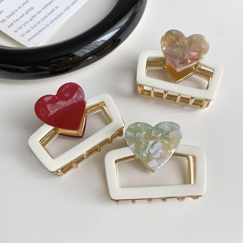 Heart Cutout Hair Claw Product Image